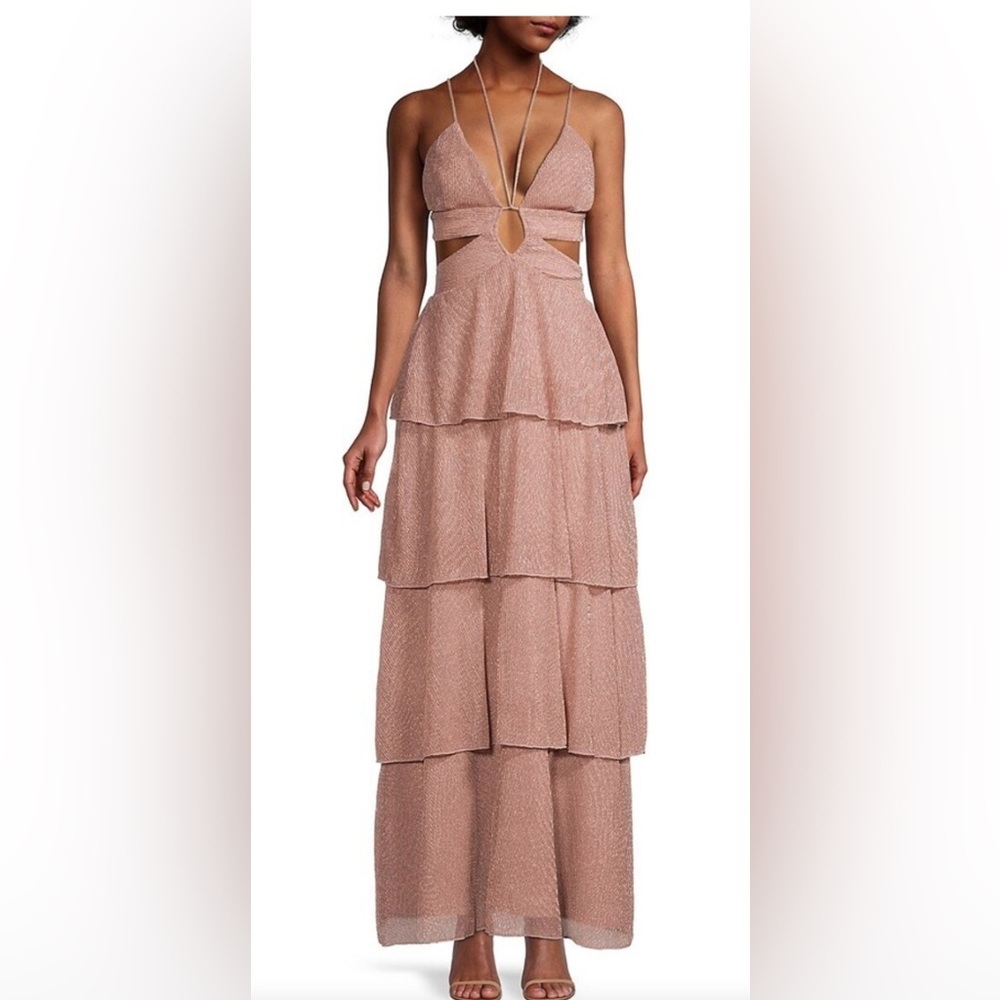 LINE & DOT - REVOLVE SONIA TIERED MAXI DRESS Size L - Picture 11 of 15